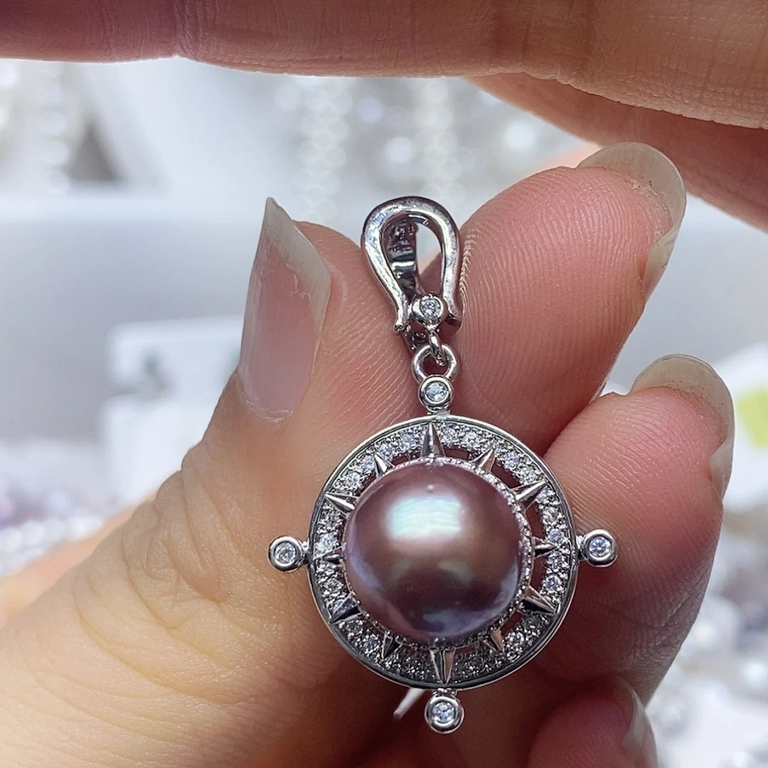 未镶嵌吊坠淡水珍珠