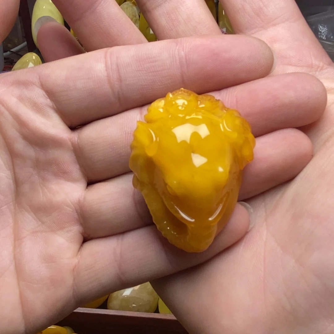 琥珀未镶嵌裸石蜜蜡