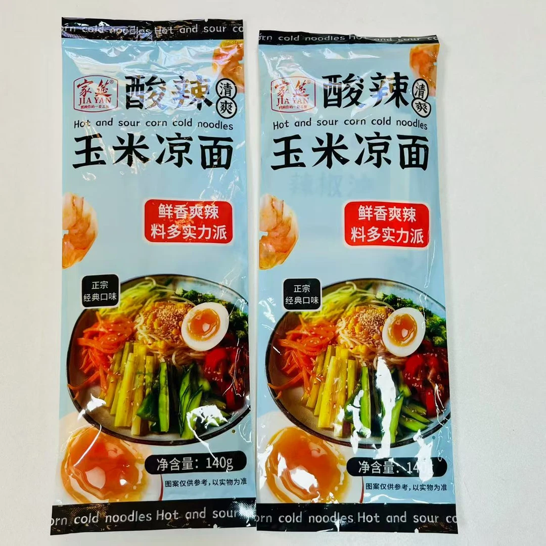 酸辣玉米凉面140克 日期至9月5