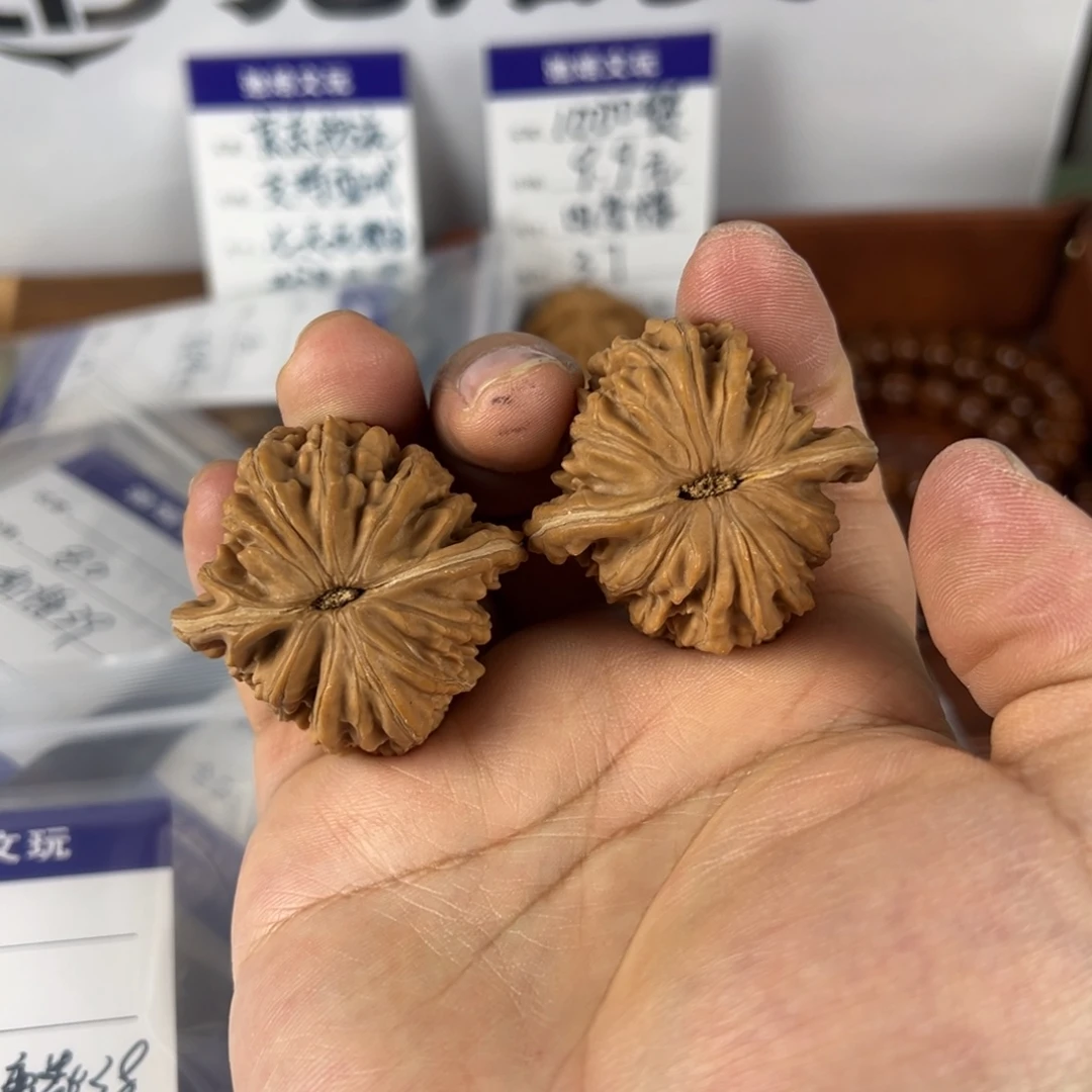 把件文玩核桃四座楼60