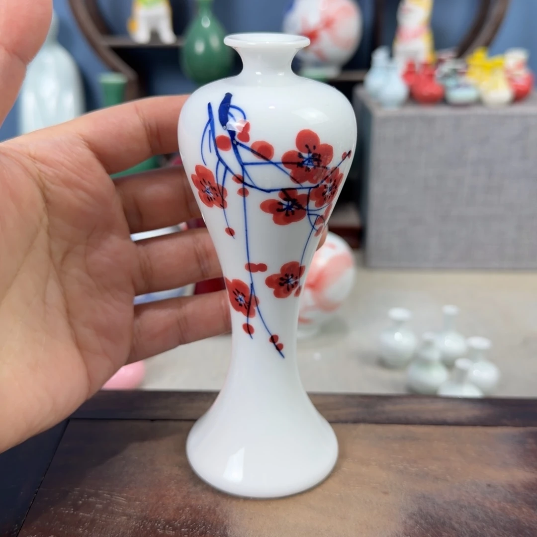 陶瓷手工小花器摆件
