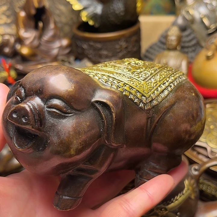 精美铜器批发档口