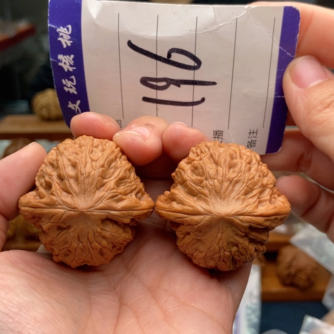 文玩核桃把件42铁锤