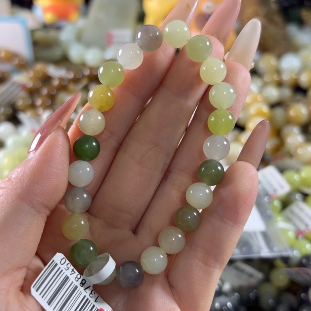 和田玉未镶嵌手链178