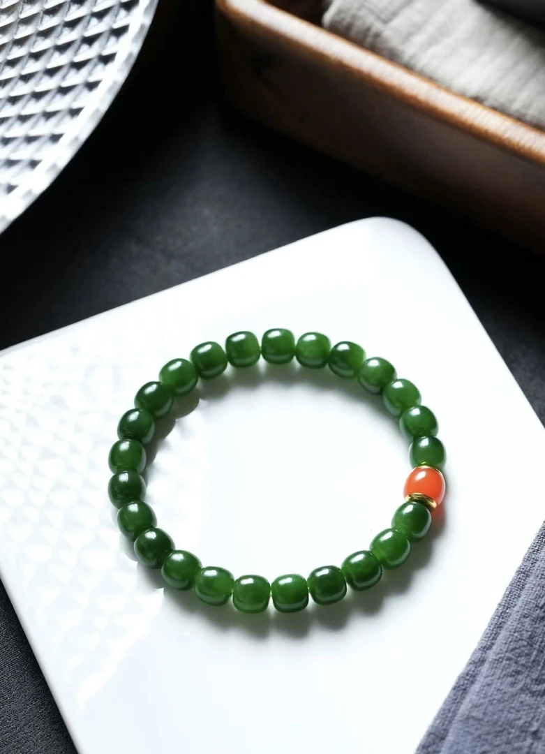 碧玉手串108老型手串