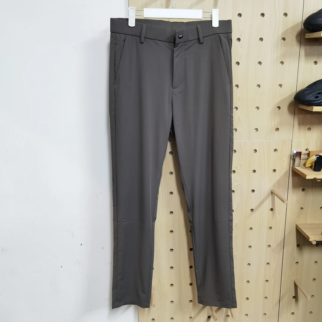 夏季轻薄款 男士四面弹力垂感修身轻商务休闲长裤男式西裤