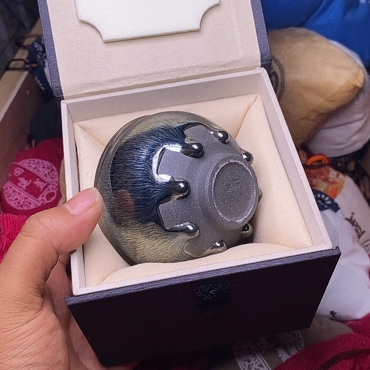 茶盏建盏喝茶主人杯茶杯