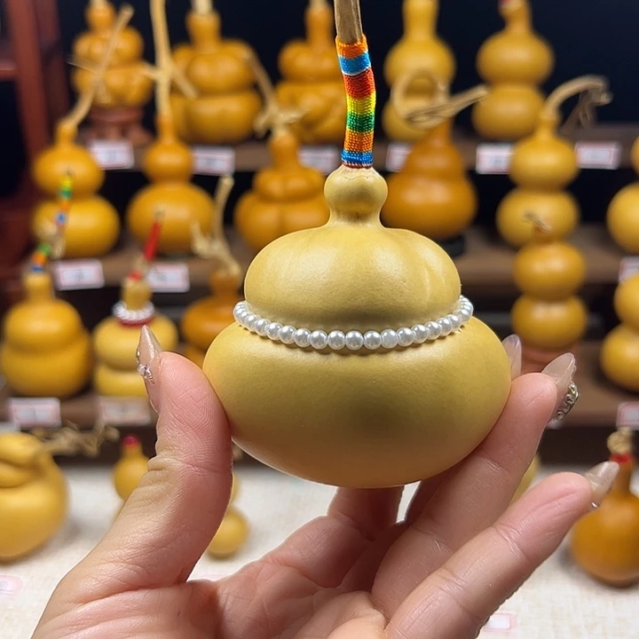 喜***市天然文玩葫芦摆件