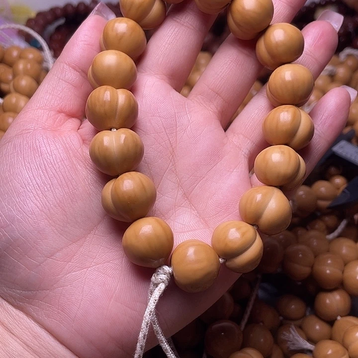 老***郭手串猴头核桃17尺寸镜面柯基屁桃手持全品无暇