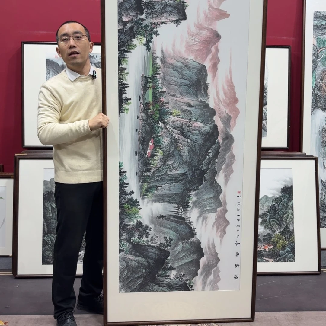 国画手绘作品210/80