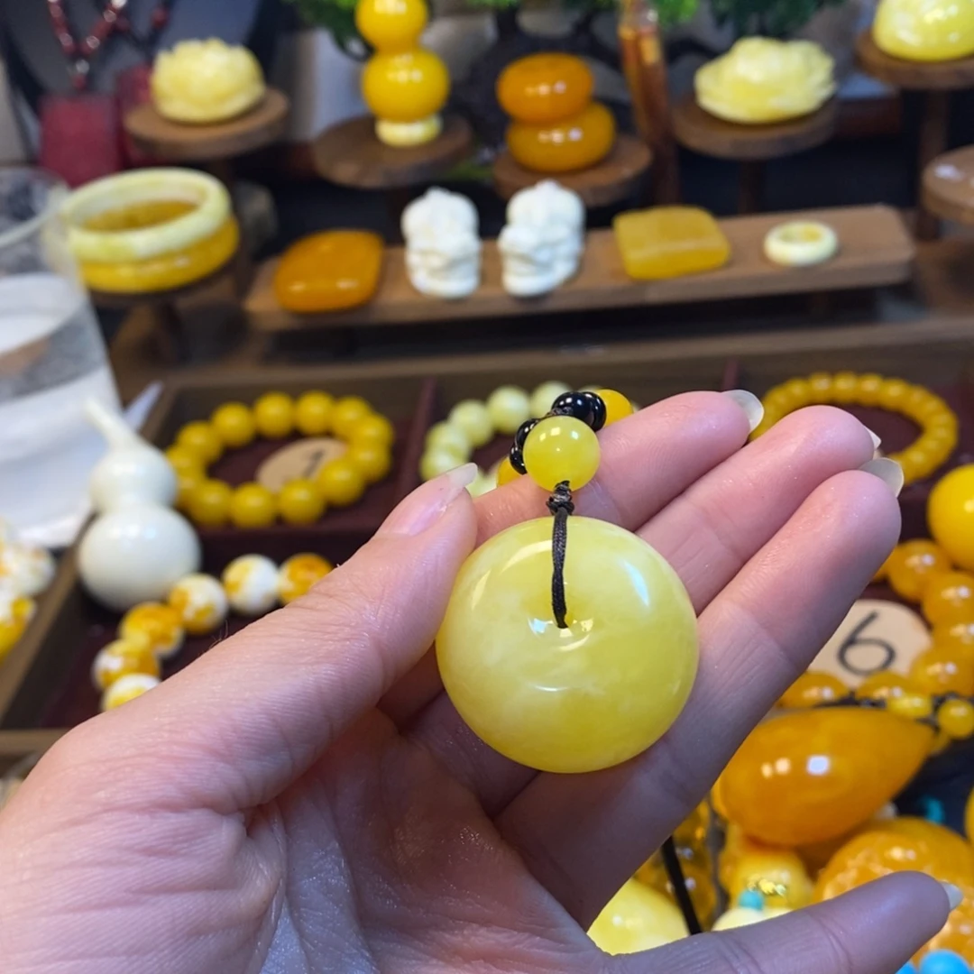 T***o百花蜜款小平安扣一枚