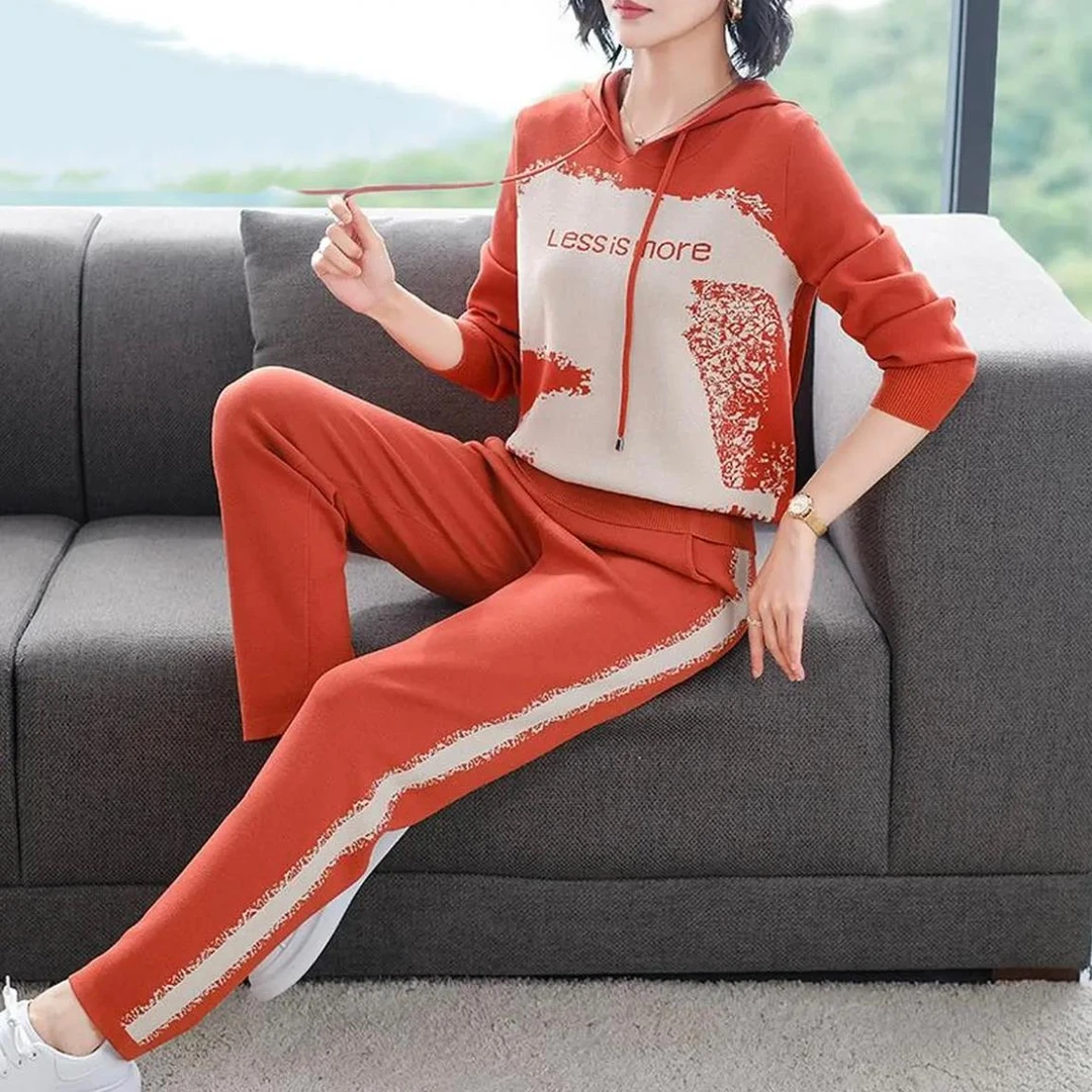 【套装】秋冬季高档新款套装设计感女装服装6095[ZLYG]Q
