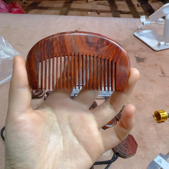 檀香紫檀（小叶紫檀）梳子大