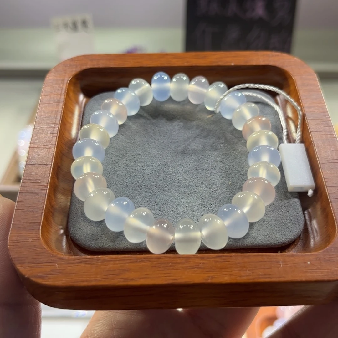 玛瑙/玉髓手链未镶嵌超***糖