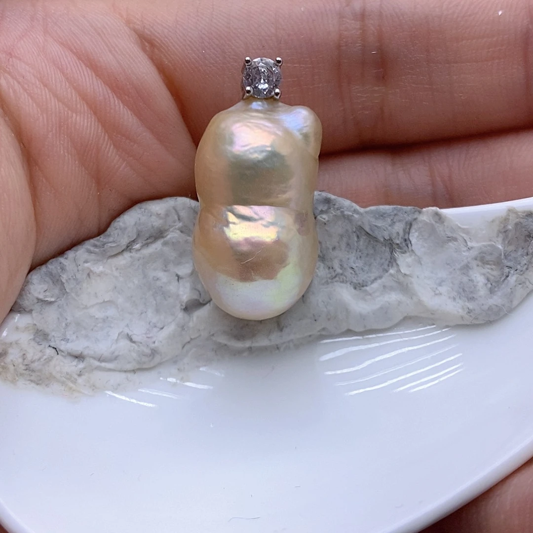 吊坠(不含链)未镶嵌淡水珍珠