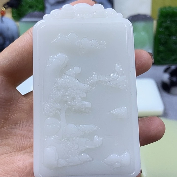 颈饰未镶嵌和田玉