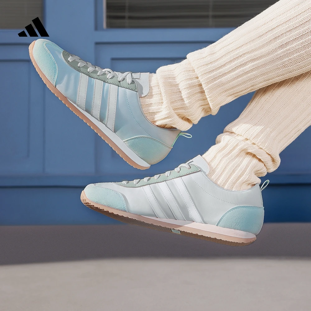 阿迪达斯「冰淇淋T头鞋」VS JOG 2.0复古薄底运动鞋adidas JI2434