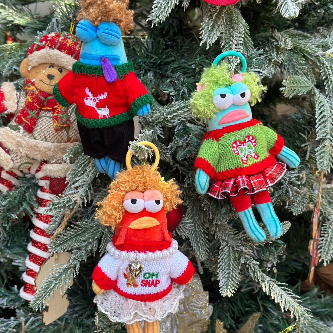 比奇堡居民的娃衣圣诞毛衣氛围套装