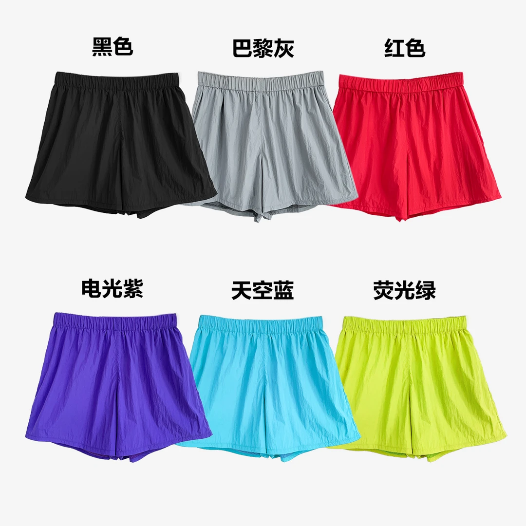 Q【6号店】“轻薄速干运动透气6色短裤”休闲抽绳短裤 YT5512