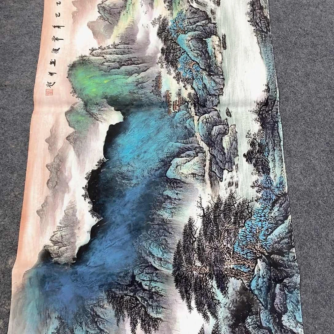 国画国画手绘作品