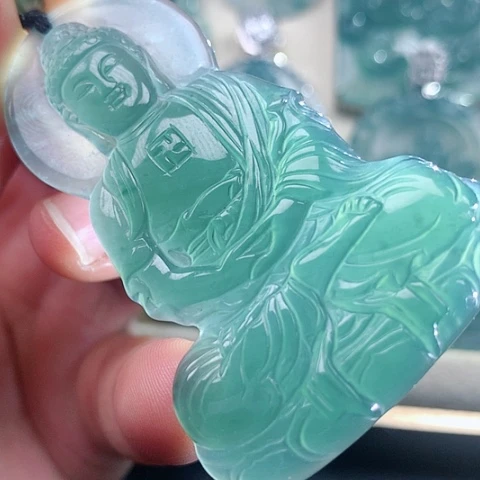 【闪购商品】翡翠颈饰未镶嵌天然翡翠