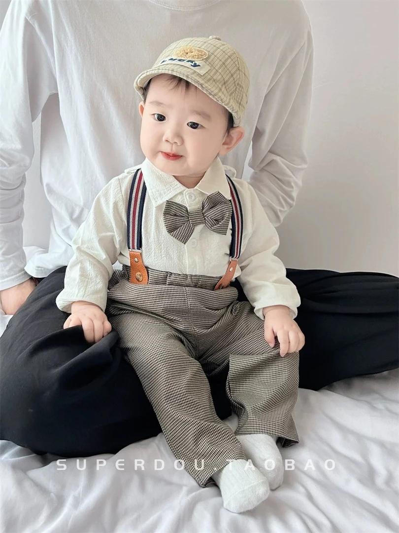婴童小绅士周岁服套装外穿洋气2102
