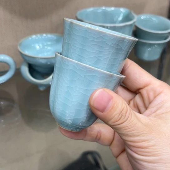 瓷片大宋名窑汝瓷茶具