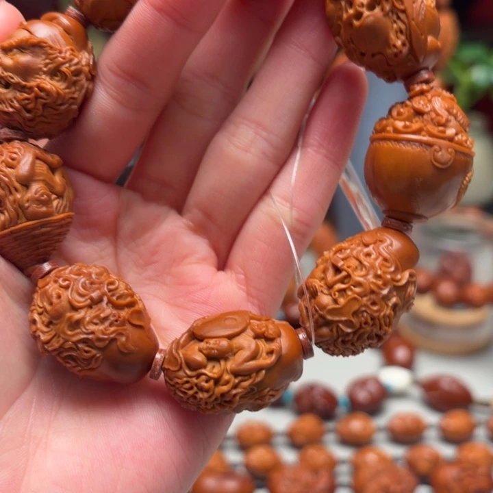 手串/手链橄榄核钟馗头