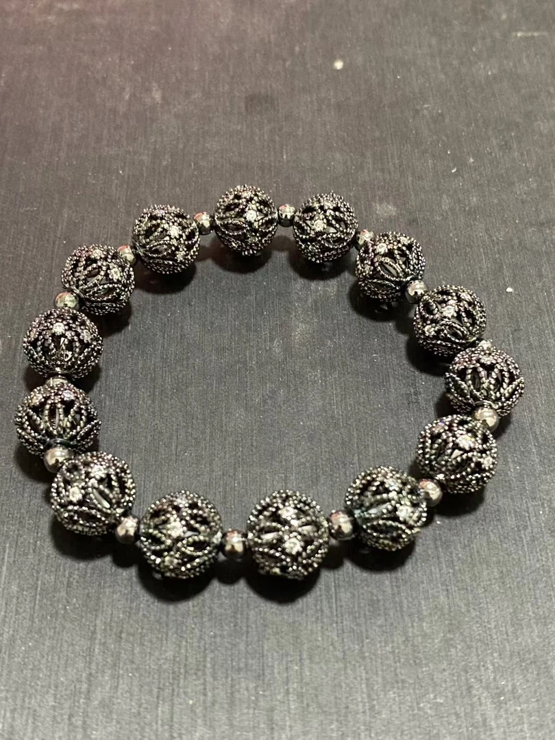 足银手链  【典藏臻品】时尚气质百搭手链Xk123221