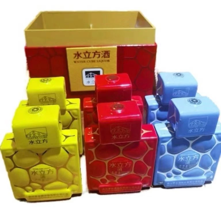 KWEICHOW MOUTAI/贵州茅台水立方小酒（颜色随机）53度100ml