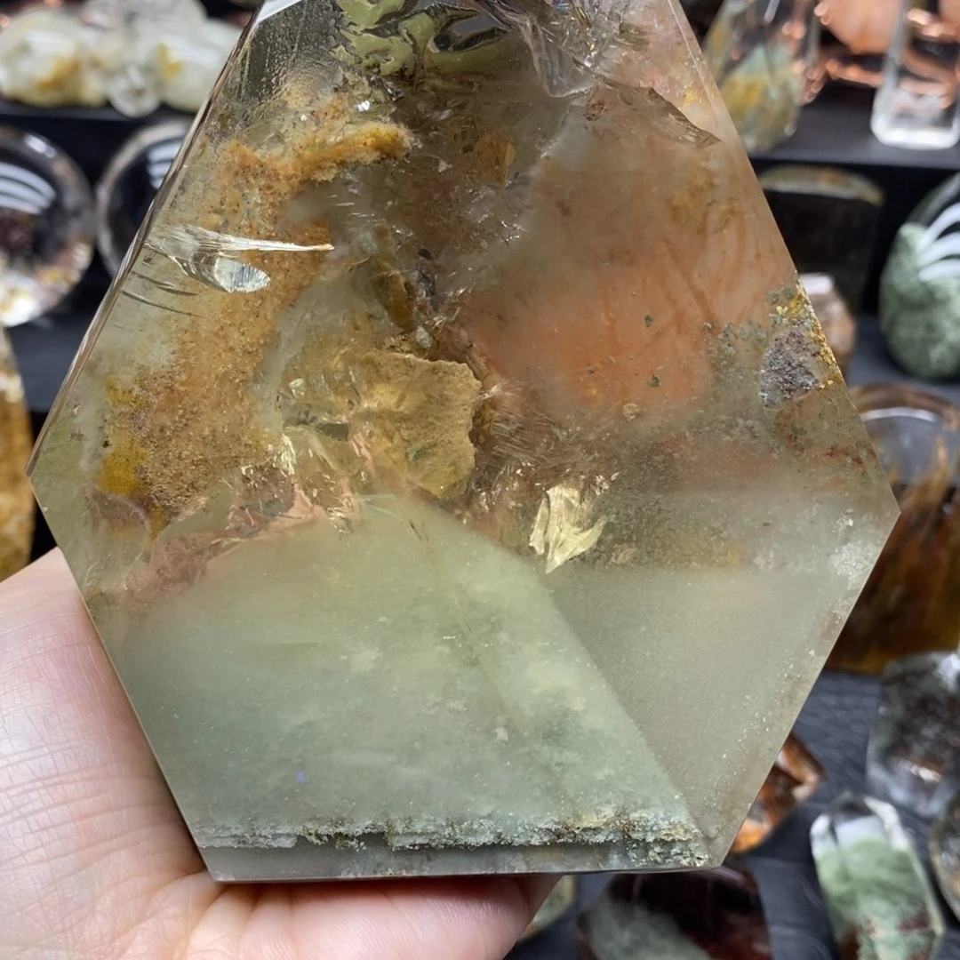 水晶珠宝半成品未镶嵌