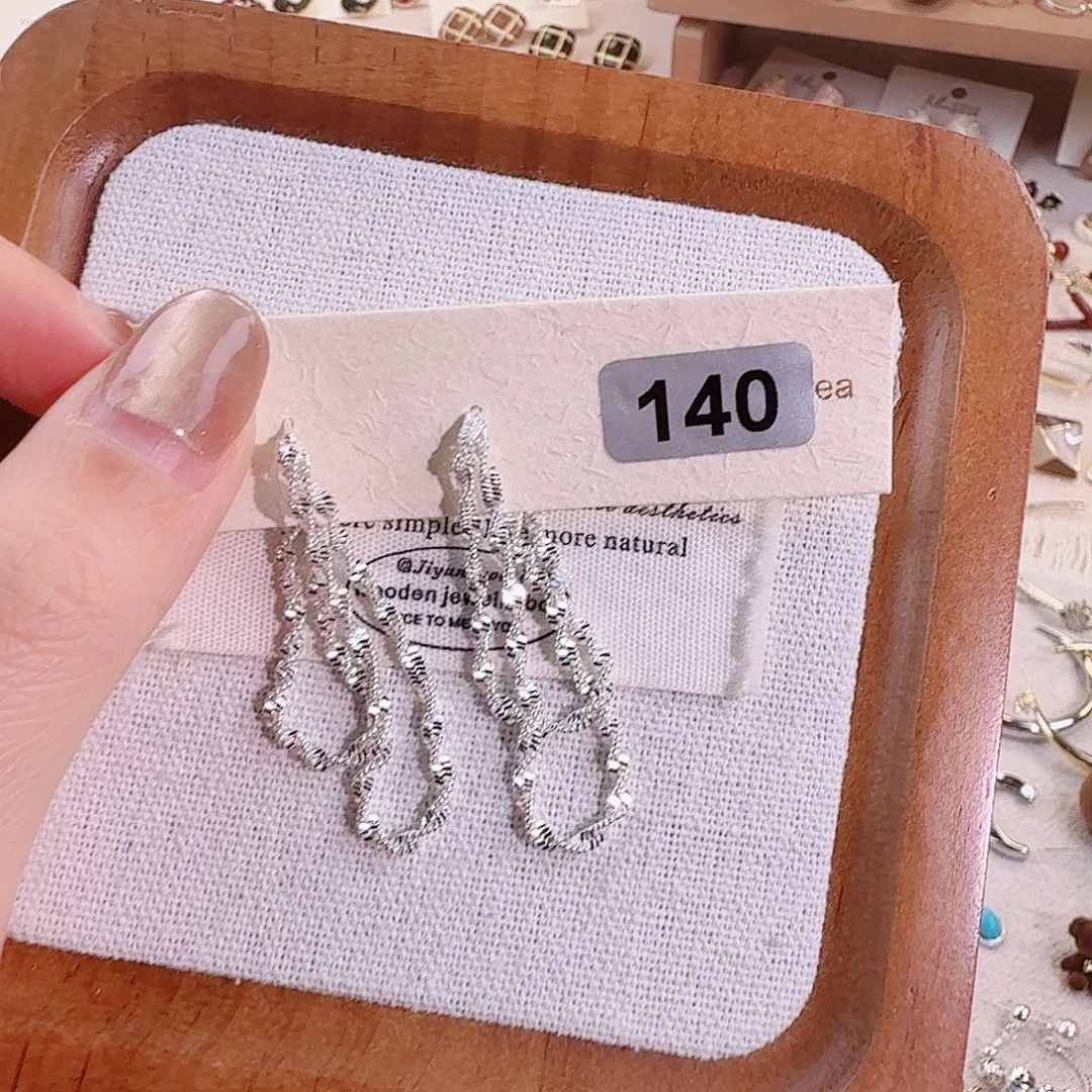 仿珍珠铜合金合金耳钉