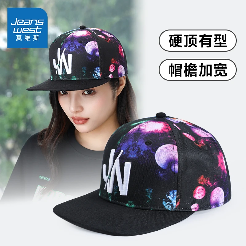 真维斯情侣款帽子户外加宽时尚潮流鸭舌帽休闲百搭显脸小棒球帽NQ