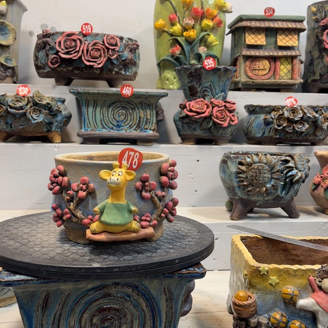 陶瓷478 号新年福利陶然花器