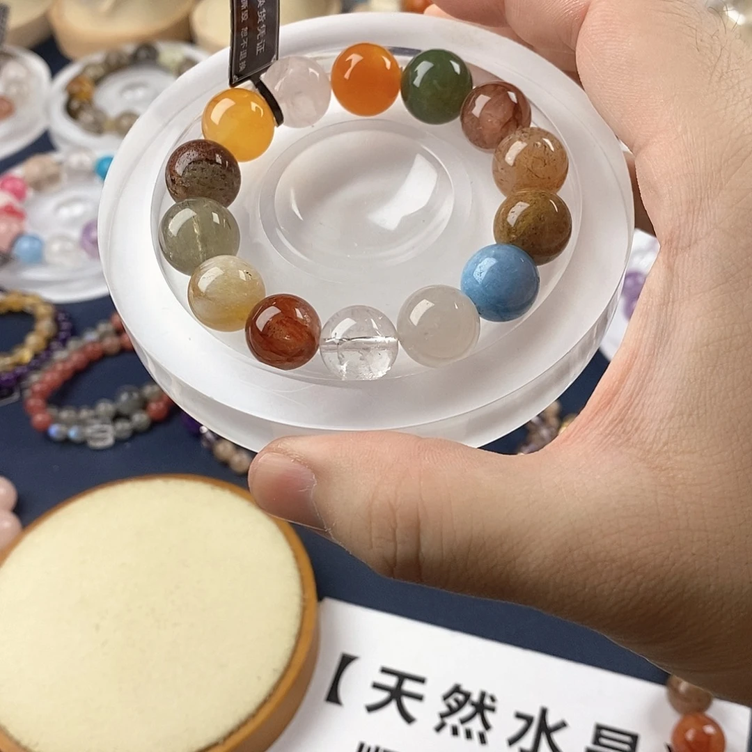 银S925镶嵌手链水晶