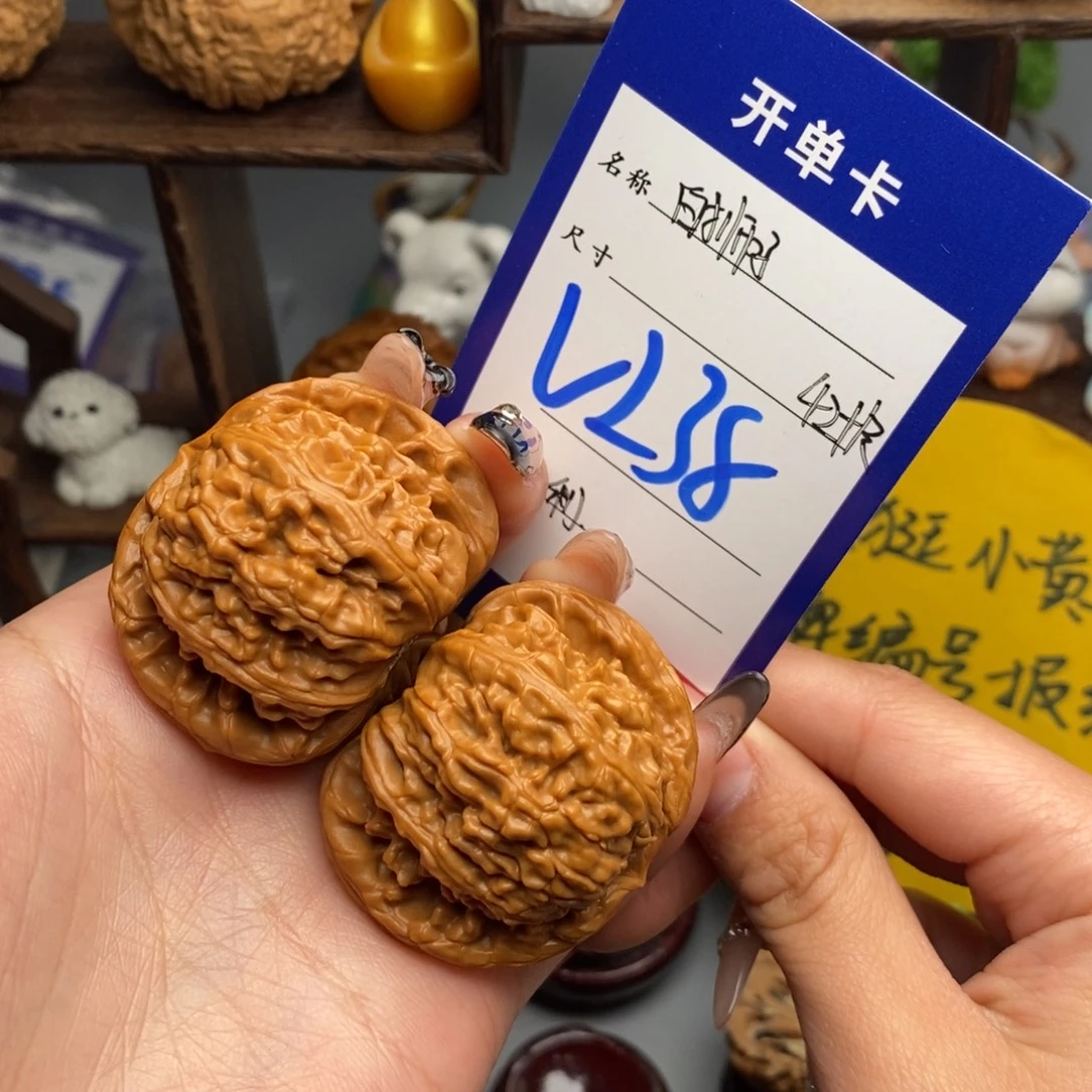 吊坠文玩核桃白狮子 福利