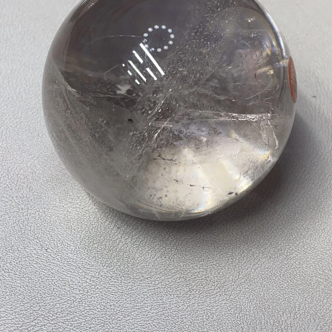 水晶珠宝半成品未镶嵌MM白水晶球C1500