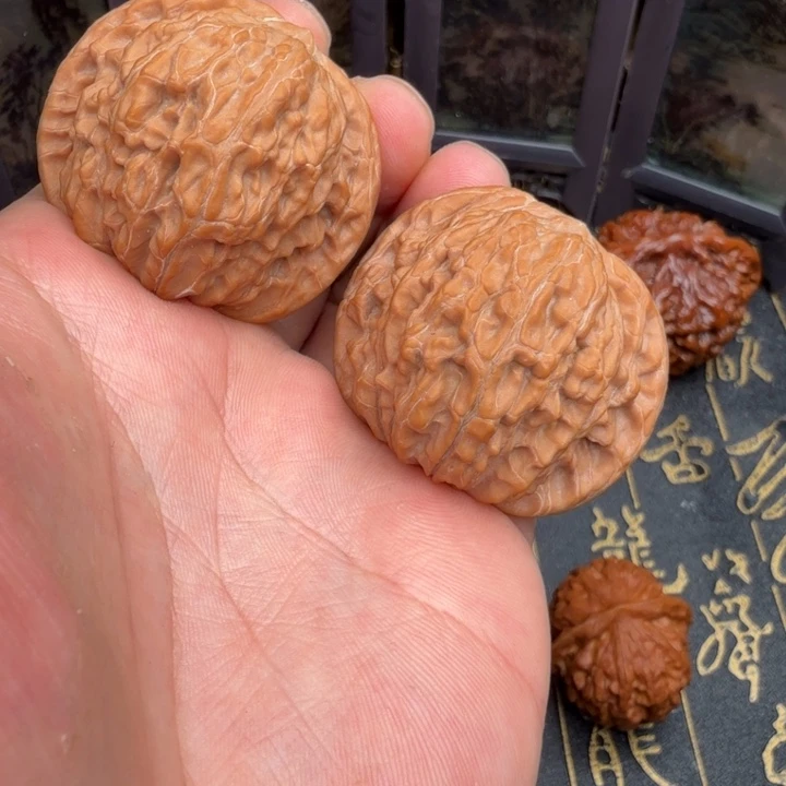 文玩核桃吊坠磨盘41.5
