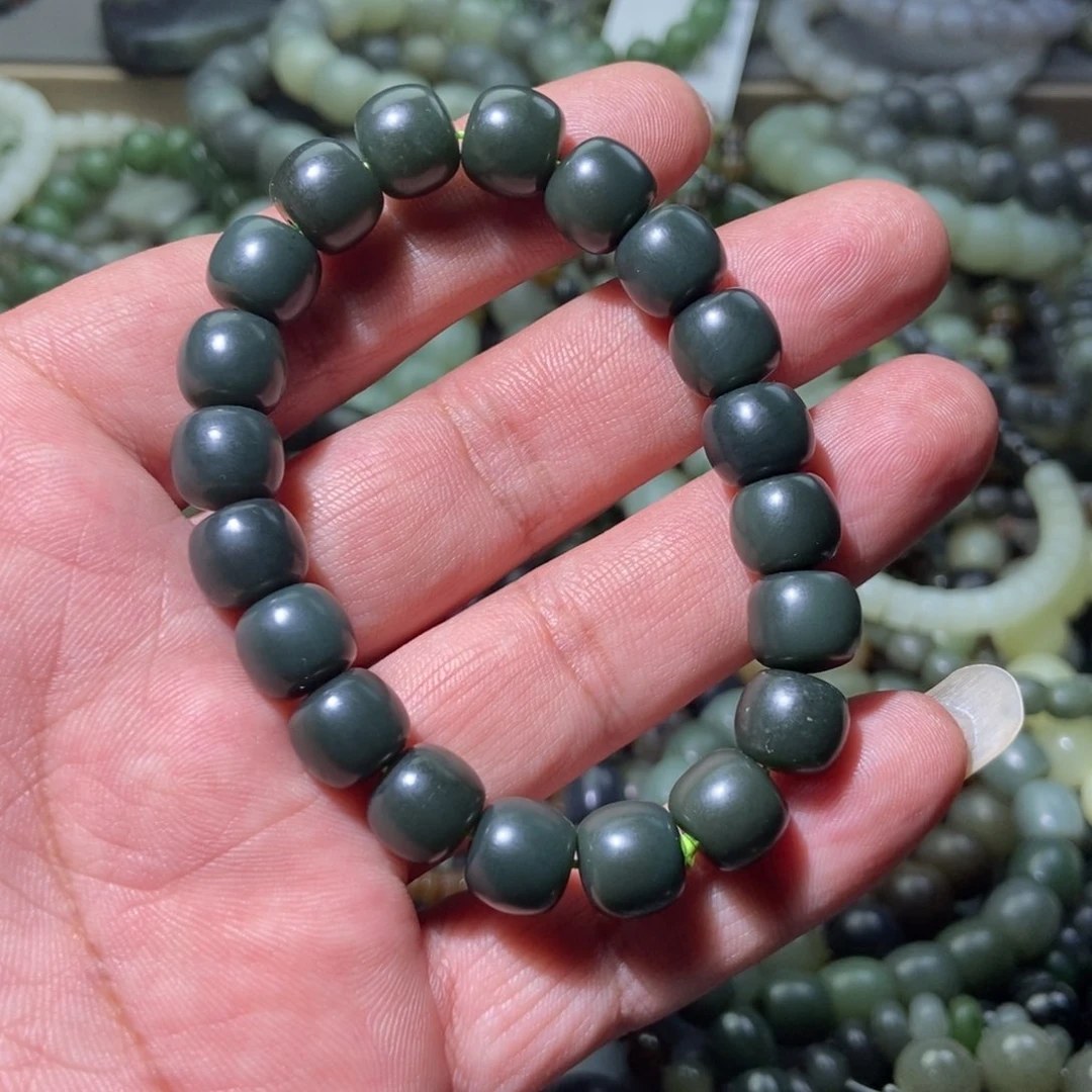 和田玉手链未镶嵌