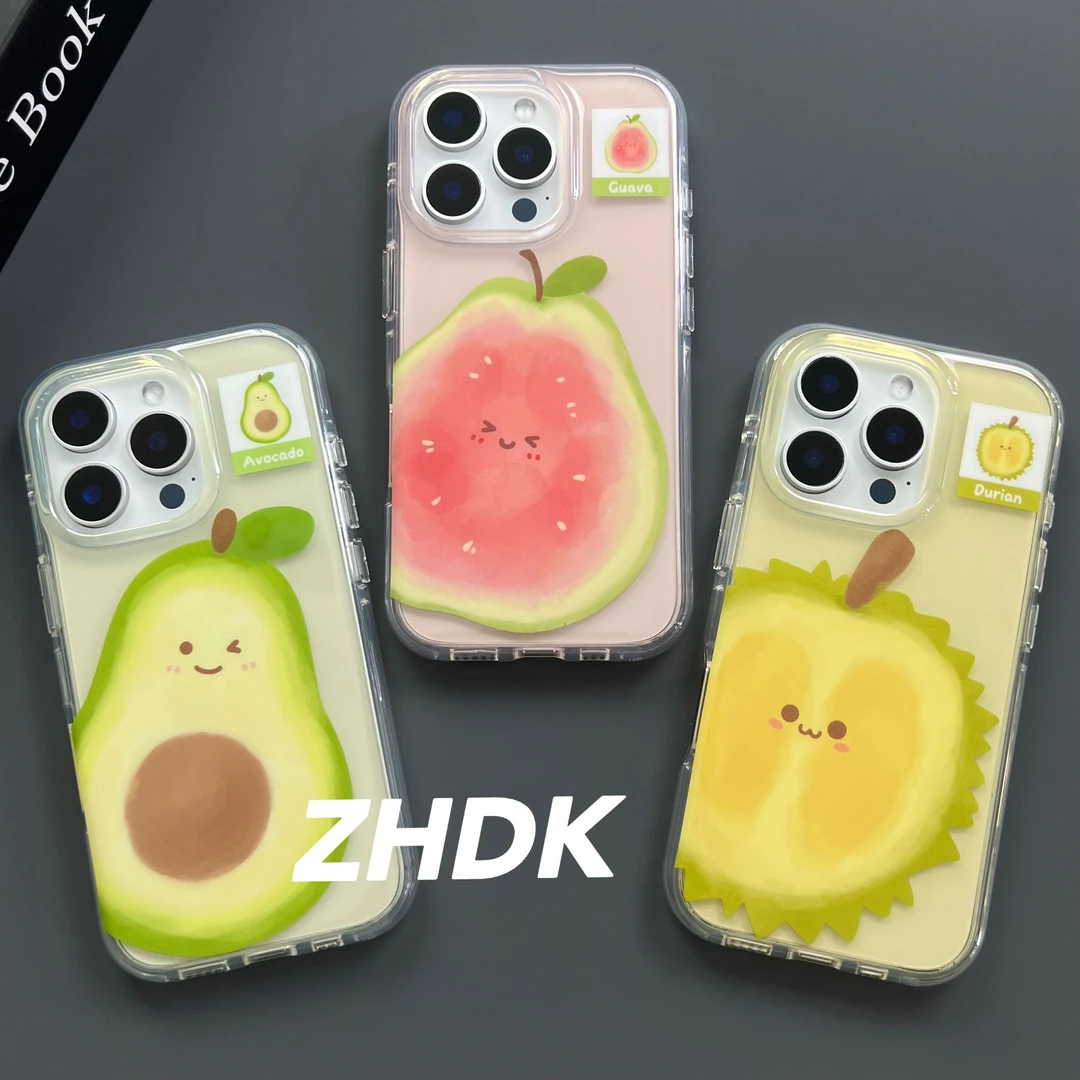 芭乐水果夏天清新高级感适用iPhone17promax手机壳防摔16/15/14