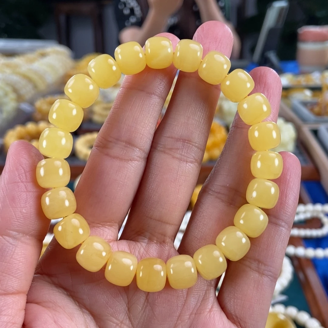 开***要琥珀未镶嵌珠宝奇石9+鸡油黄老型13.06