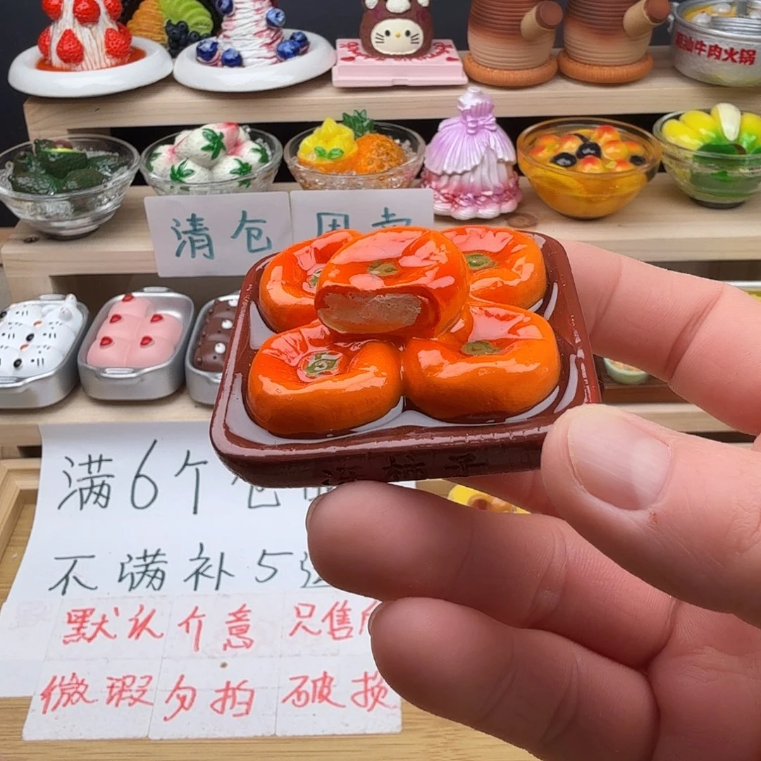 合成树脂食玩冰箱贴 凭开箱视频售后