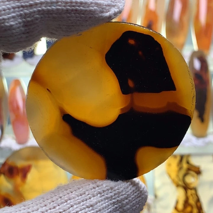 未镶嵌玛瑙/玉髓珠宝半成品63