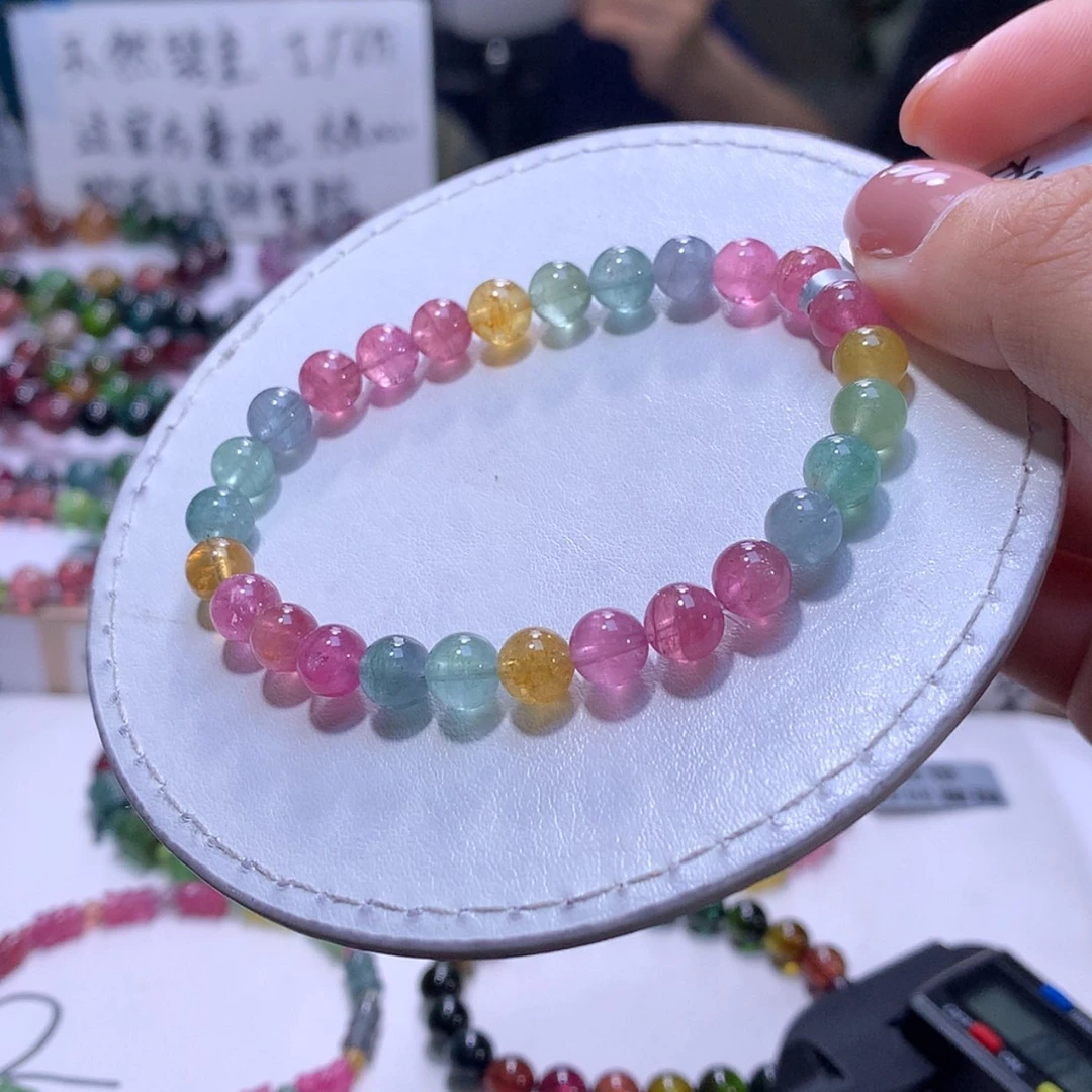 【闪购商品】未镶嵌手串碧玺7.1m