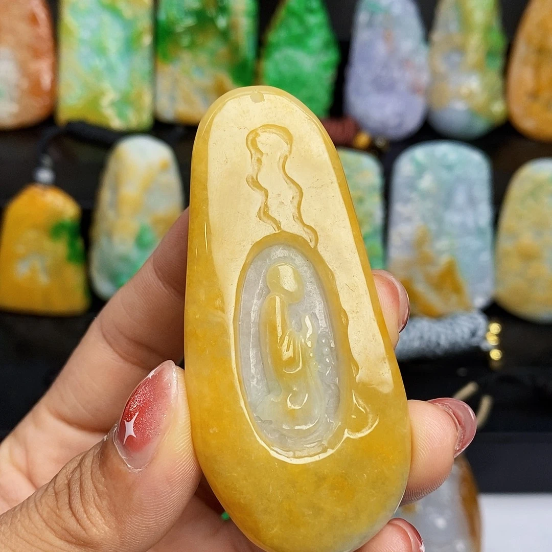 未镶嵌定制翡翠翡翠A货一物一证放漏价