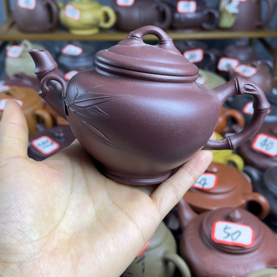 紫砂茶壶宜兴紫砂壶微瑕鼓包