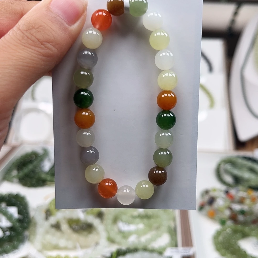 用***6和田玉未镶嵌手链