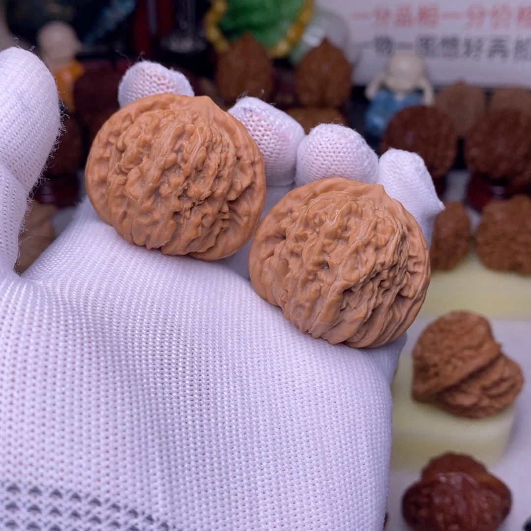 吊坠文玩核桃40 平谷四座楼