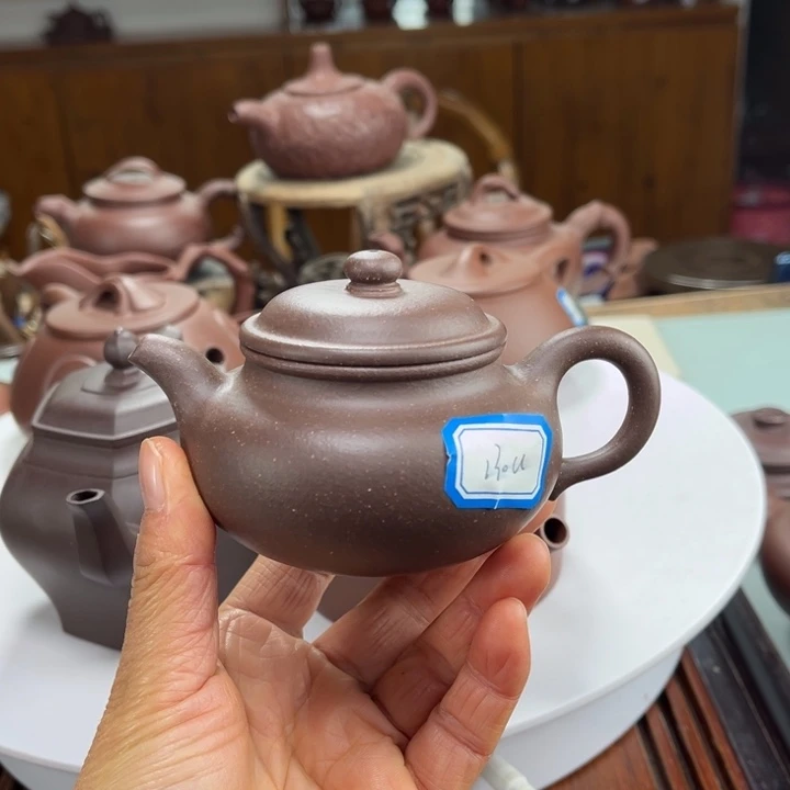 紫砂茶壶紫砂花茶