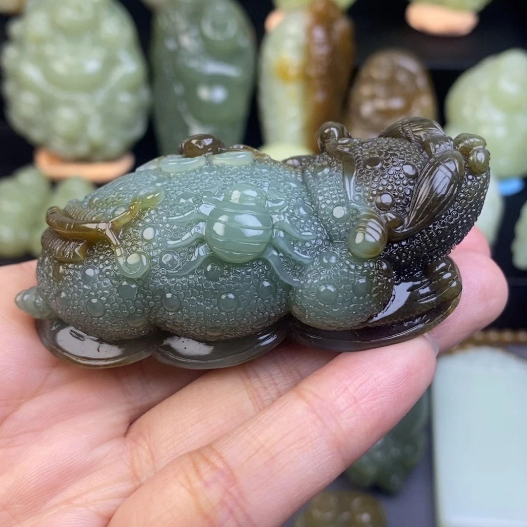 和田玉把件未镶嵌